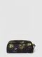 WOUF Small cosmetic bag - Paradise - black/green (00)