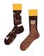 Many Mornings Socks FLUFFY ALPACA - yellow/brown (00)