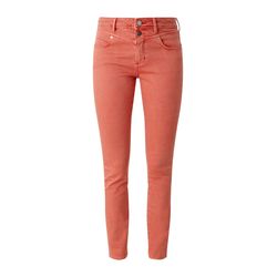 s.Oliver Red Label Slim Fit: Jeans mit Sattelbund - orange (20Z8)
