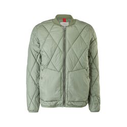 s.Oliver Red Label Quilted jacket with slash pockets - green (7814)