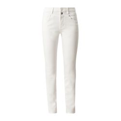 s.Oliver Red Label Slim Fit: Jeans mit Sattelbund - beige (02Z8)