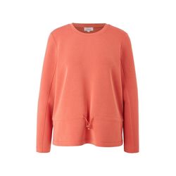 s.Oliver Red Label Scuba sweater with drawstring - orange (2061)