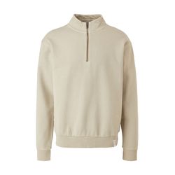 Q/S designed by Sweatshirt with a stand-up collar - beige (8080)