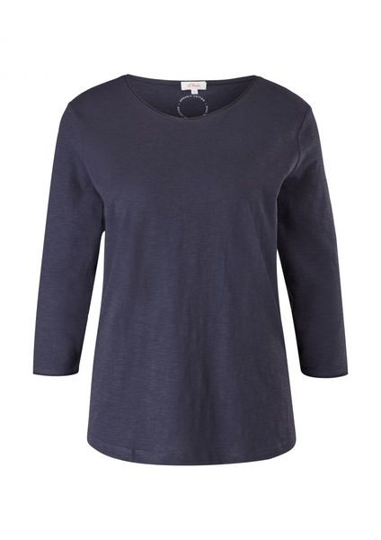 s.Oliver Red Label T-Shirt aus Baumwolle - blau (5959)