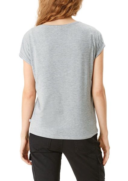 Q/S designed by T-Shirt Loose Fit - gray (9400)