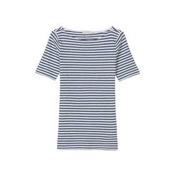 Marc O'Polo Organic cotton t-shirt - white/blue (D56)