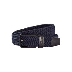 Camel active Fabric braided belt with leather ends - blue (47)