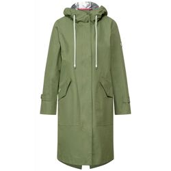 Street One Flared hoody coat - green (13349)
