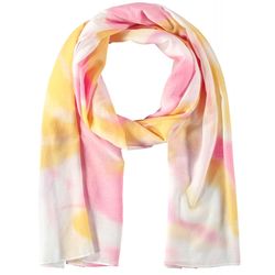 Taifun Light cotton scarf - yellow (09352)