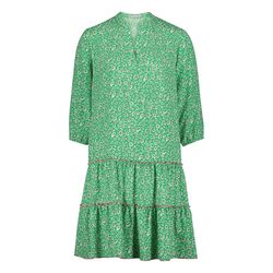 Betty & Co Robe à volants - vert (5818)
