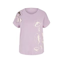 Tom Tailor T-shirt with print - violet (28804)