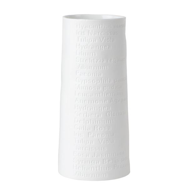 Räder Vase (Ø7x15cm) - Room poetry - white (0)