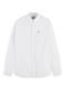 Scotch & Soda Regular fit : chemise unie - blanc (0006)