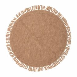 Bloomingville Carpet - Lenea (110cm) - brown (00)