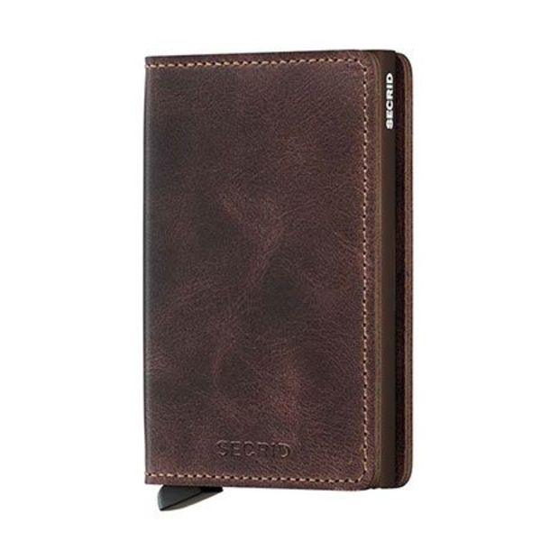 Secrid Slim Wallet Vintage (68x102x16mm) - brun (CHOCO)