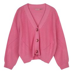 Esqualo Cardigan V-neck - pink (520)