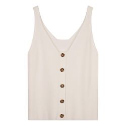 Esqualo Camisole buttoned - beige (120)
