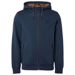 No Excess Hooded zip sweater - blue (034)