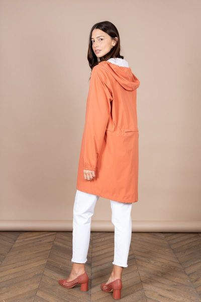 Flotte Waterproof jacket - unisex - orange (GINGER)