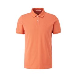s.Oliver Red Label Regular fit: Piqué-Poloshirt - orange (2371)