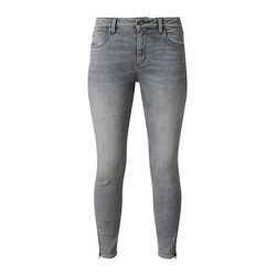 Q/S designed by Skinny: Jeans mit Waschung - grau (94Z3)