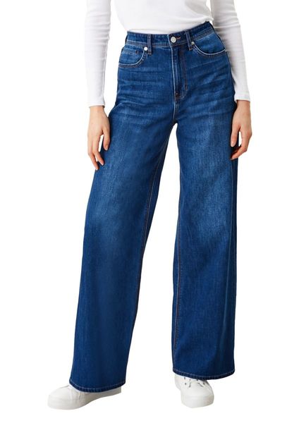 s.Oliver Red Label Regular : Jeans-Culotte - Suri - bleu (55Z4)
