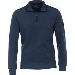 Casamoda Sweatshirt with stand up collar - blue (126)
