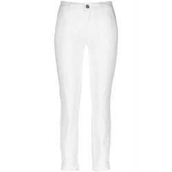 Taifun 7/8 length fabric pants - white (09700)