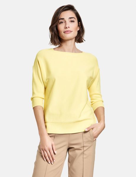 Gerry Weber Collection Sweater with structure knit - yellow (40207)