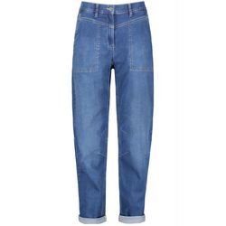 Gerry Weber Edition Organic Cotton Jeans Barrel Leg - blue (873002)