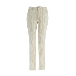 Signe nature Pants with pattern - beige (2)