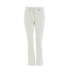 Signe nature Pants with stripes - white/black (1)