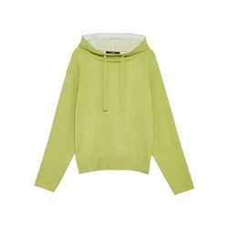 someday Pull à capuche en tricot Tirell - vert (3063)