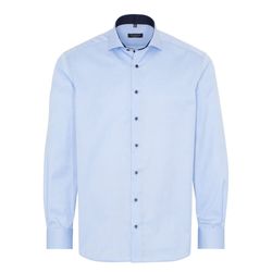 Eterna Comfort Fit Hemd  - blue (10)