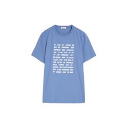Armedangels Organic cotton t-shirt - Jaames our ocean - blue (1982)