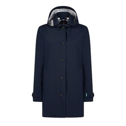 Save the duck Trenchcoat aus Recylcing-Polyester - April - blau (90010)