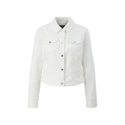 comma Veste en jean en denim coloré - blanc (0120)