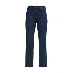 comma Slim: Flared crop leg-Jeans - blau (58Z8)