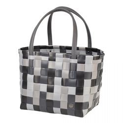 Handed by Recycled plastic shopper - Color Block - black/gray (MIX99)