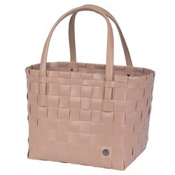 Handed by Recycled plastic shopper - Color Match - brown (66)