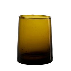 SEMA Design Water glass (Ø7x9cm) - Shelves - brown (00)