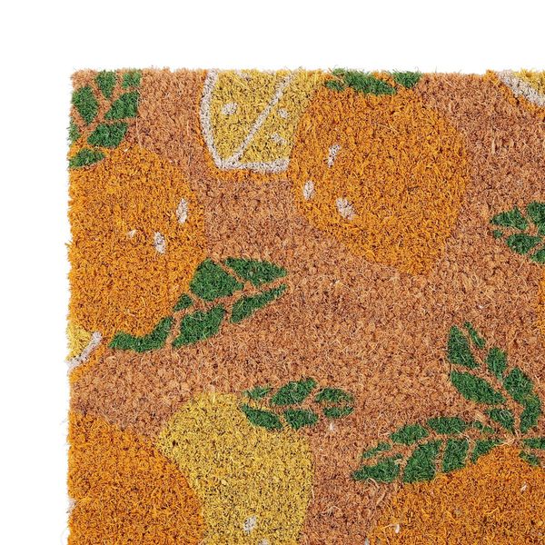SEMA Design Fußmatte aus Kokos (73x43cm)  - orange/braun (00)