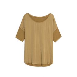 Yerse Short sleeve blouse - brown (023)