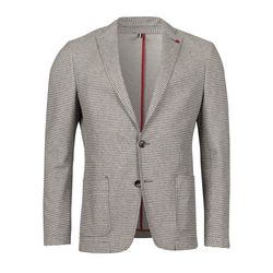 Roy Robson Slim: Jacket with minimal pattern - gray (A050)