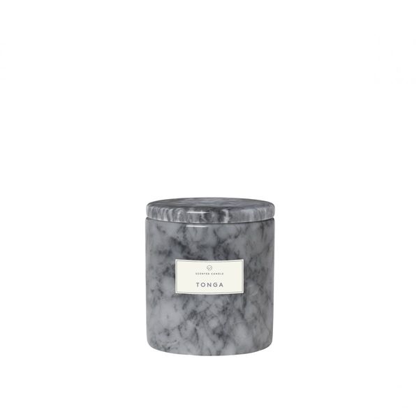 Blomus Bougie parfumée (Ø8x7cm) - Tonga - Frable S - gris (00)