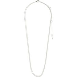 Pilgrim 2-in-1 necklace - Jojo - silver (SILVER)