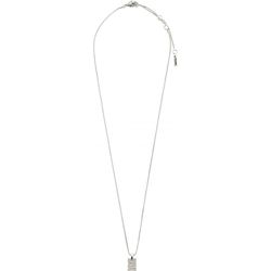 Pilgrim Necklace with pendant - Jemma - silver (SILVER)