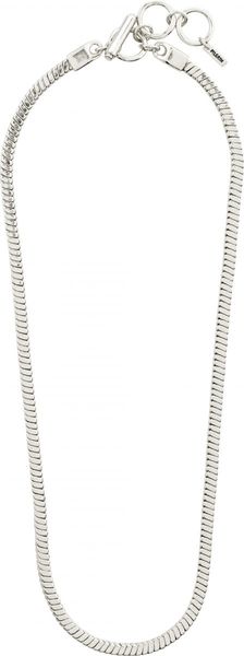 Pilgrim Wide necklace - Ecstatic - silver (SILVER)
