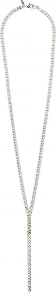 Pilgrim Y-necklace - Courageous - silver (SILVER)