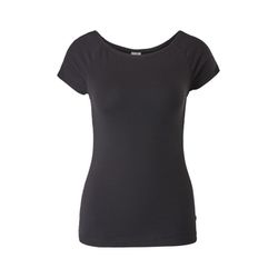 Q/S designed by T-shirt with raglan sleeves - black (9999)
